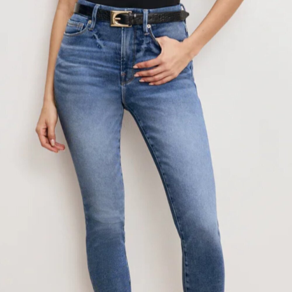Good American Good Waist Skinny